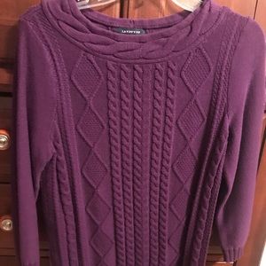 Purple sweater